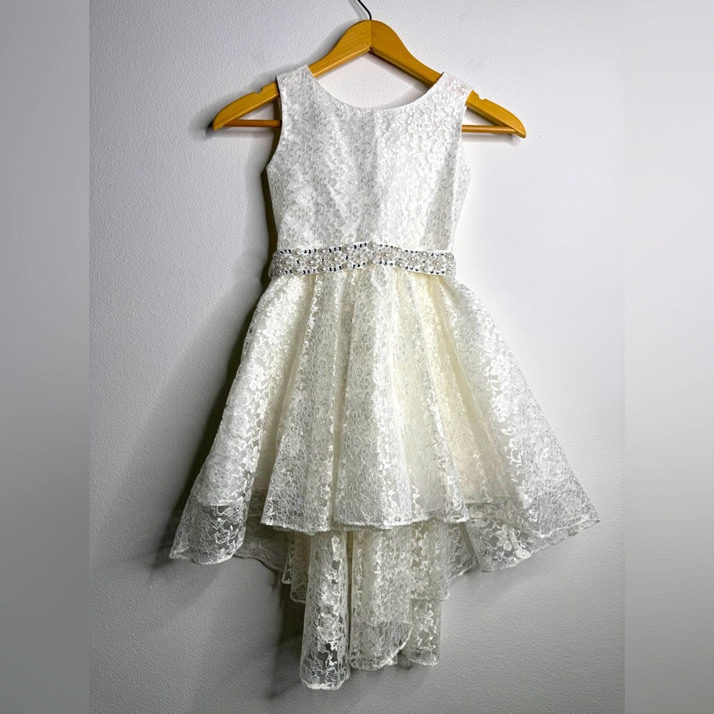Joy Kids Bridal Formal Girls Dress - Picture 4 of 6